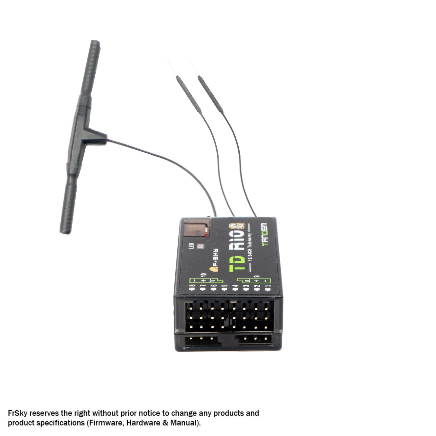 FrSky 2.4G 900M Tandem Dual-Band Receiver TD R10 Receiver
