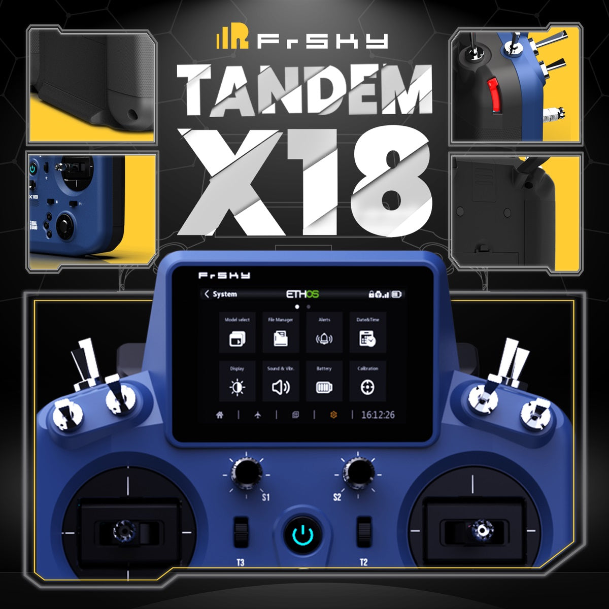 FrSky Ethos Tandem X18 Transmitter Internal 900MHz