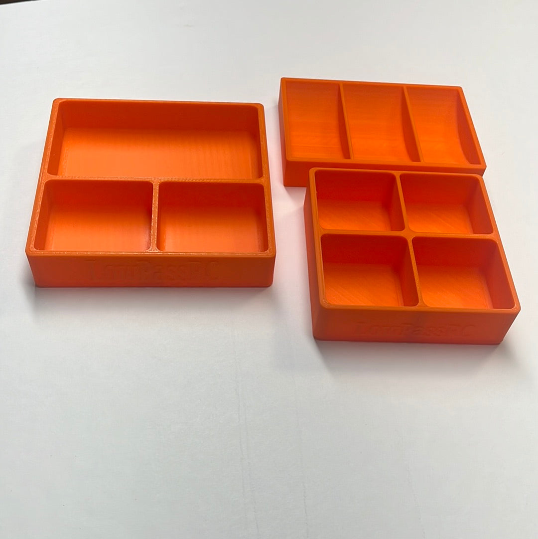 3 pack parts tray