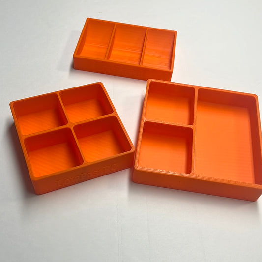 3 pack parts tray