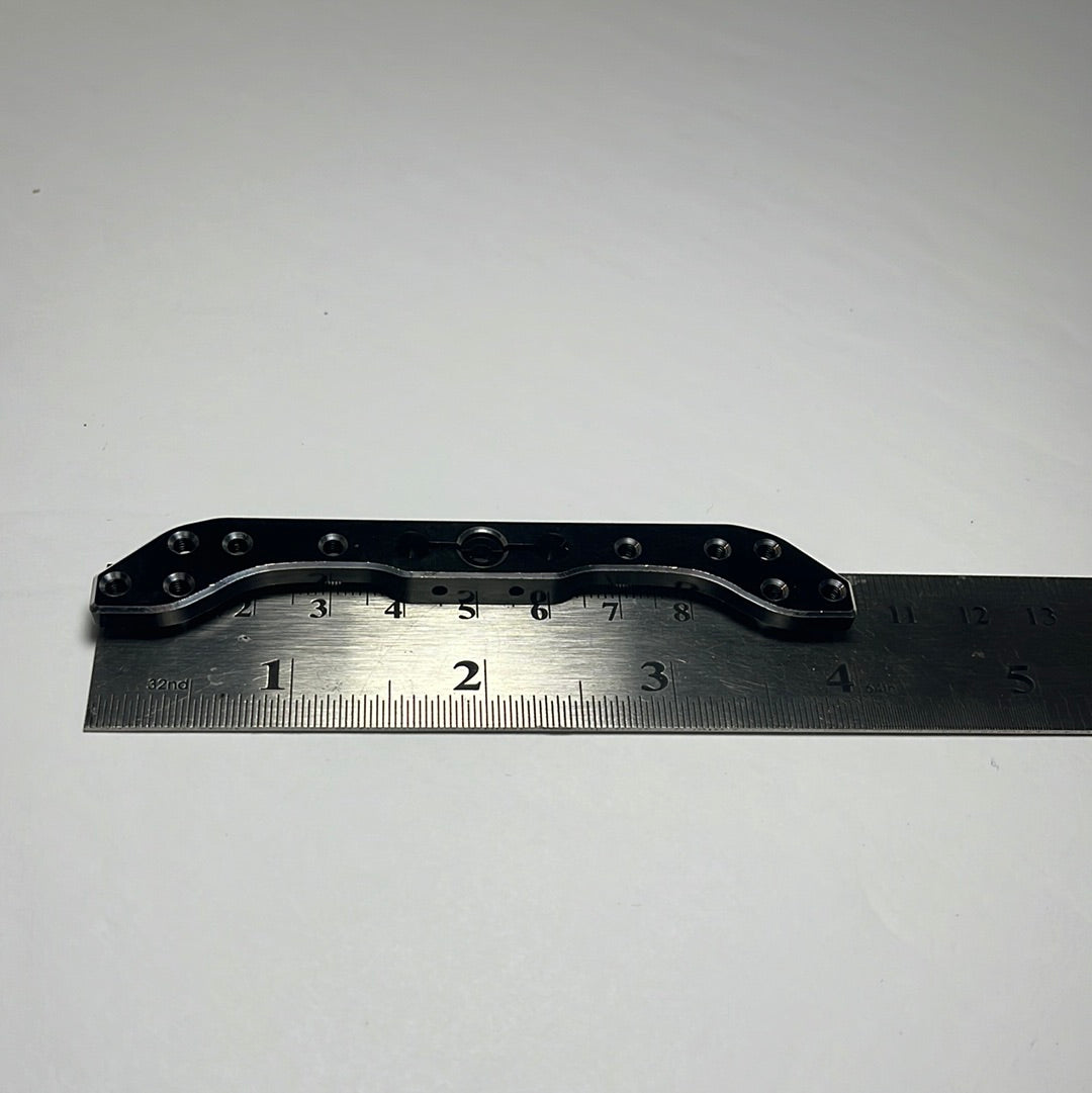 (A100) aluminum long servo arm for 25T servo Black