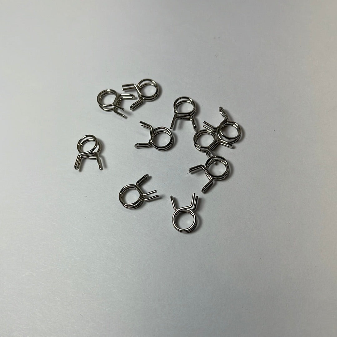 10pcs Fuel Fuel line clamp 6mm